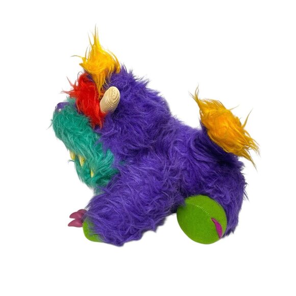 Vintage Original 1986 Amtoy My Monster Pet Rark Hand Puppet Plush NO Cuffs - Picture 6 of 12